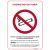 Signalétique interdiction de fumer symbole + texte thumbnail