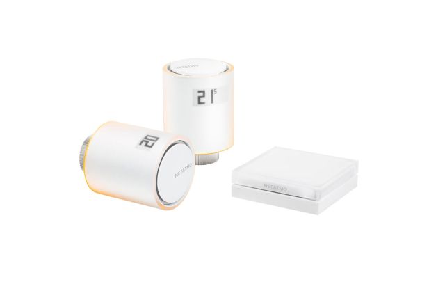 Legrand Netatmo 2 têtes thermostatiques connectées+ 1 relai NVP-PRO